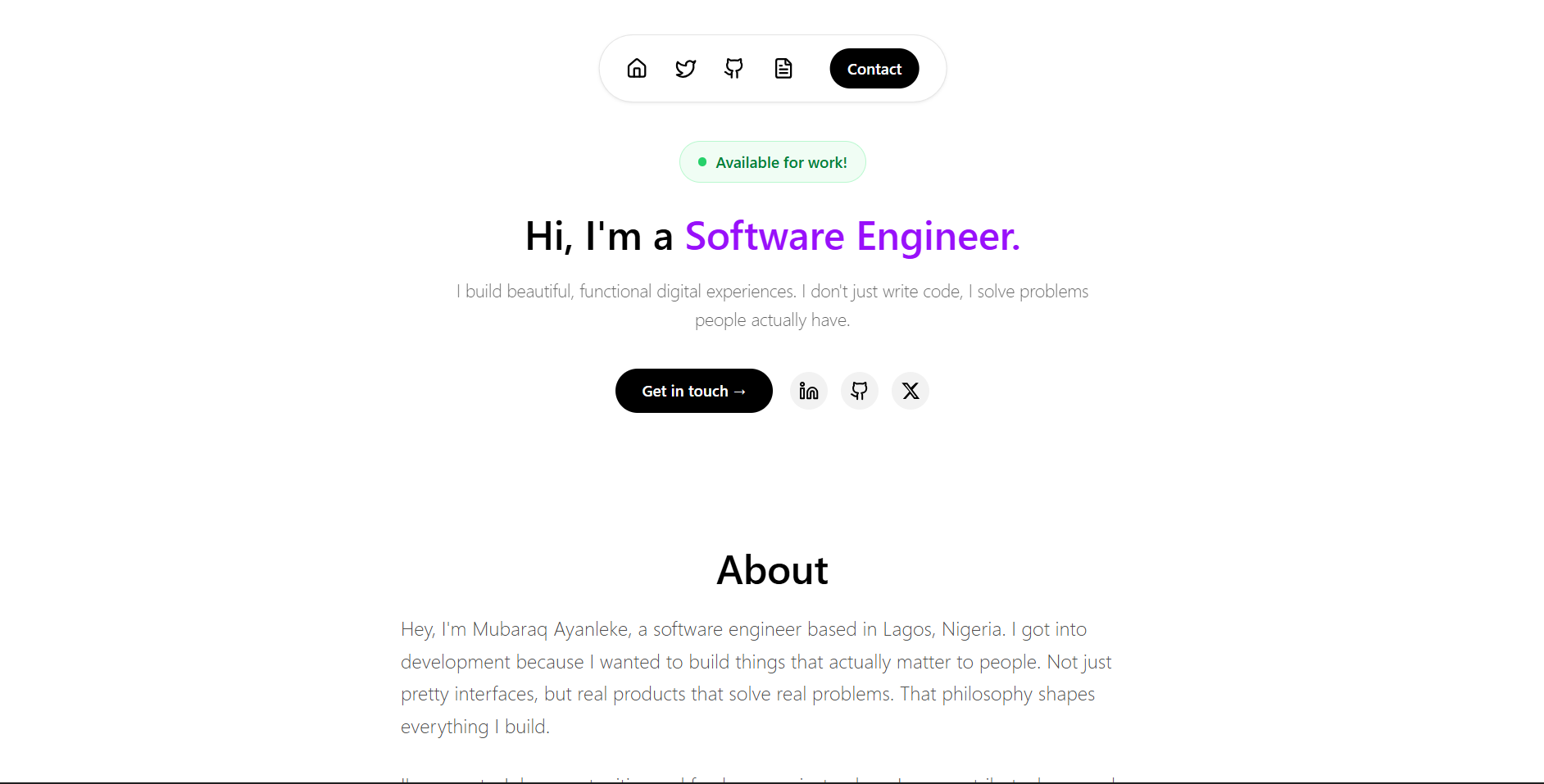 My Portfolio